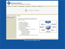 Tablet Screenshot of enterprisesteward.com